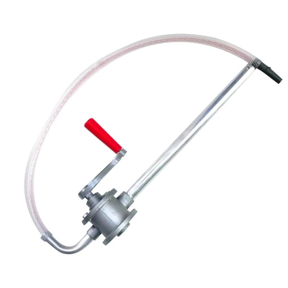 1 Satz Handkurbel-Ölpumpe Auto Saugwasser Chemikalienpumpe Tragbar Auto LKW Kraftstofföl Benzin Diesel Umfüllsauger Han