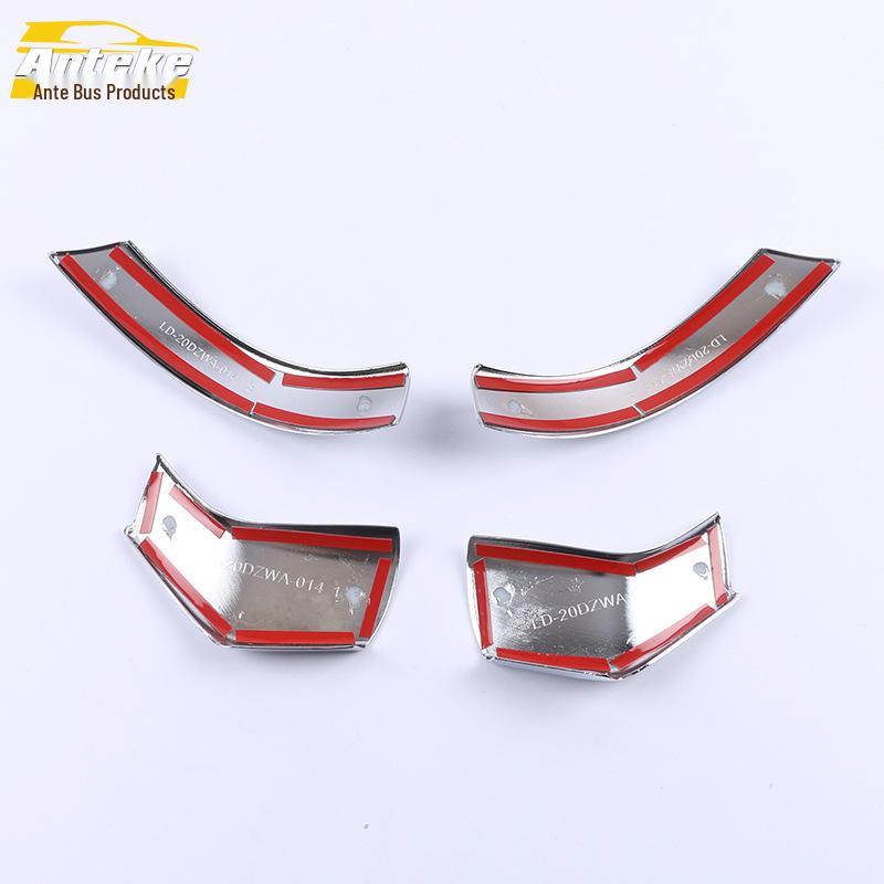 2020 Viloran Rearview Mirror Trim Sticker: Bright Strip Sequin Accessory