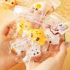 5Pcs Cute Cartoon Food Squeeze Toy Mini Slow Stress Relief Toys Keychain Pendant Decompression Sensory Toys For Kids Adults