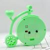 Korean Version of the Clock Candy Color 1D Digital Three-dimensional Clock Face Large Bicycle Student Alarm Clock 10 Yuan