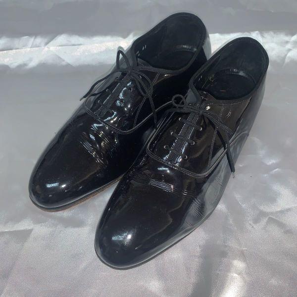 

Vintage 1983 Florsheim Business Shoes Size 9D 26.5-27.0cm Straight Tip Black(USED)