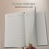 2026 Premium A5 Business Notebook - PU Leather Cover, Customizable Logo & Name Engraving