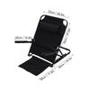 Adjustable Power Lifting Bed Backrest with Headrest Arms7 Adjustable Positions Armrest Neck Head Back Support Folding Sit Up Back Rest