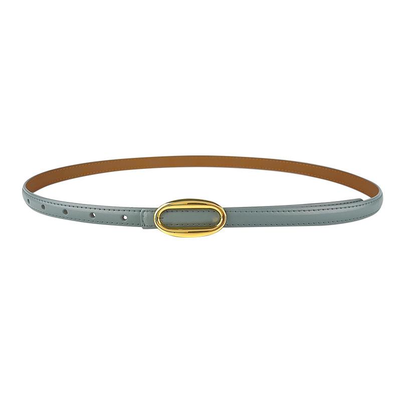 

Women s Thin Leather Belt with Casual Pants Short Skirt Jeans Women s Belt Simple Fashion Decorative Pants Belt Women 105cm