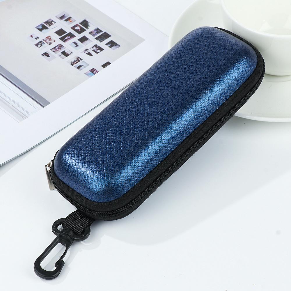 KLASSNUM Portable Glasses Cases EVA Eyewear Hard Case for Women Men Reding Glasses Box With Lanyard Zipper Cases Protector 2026