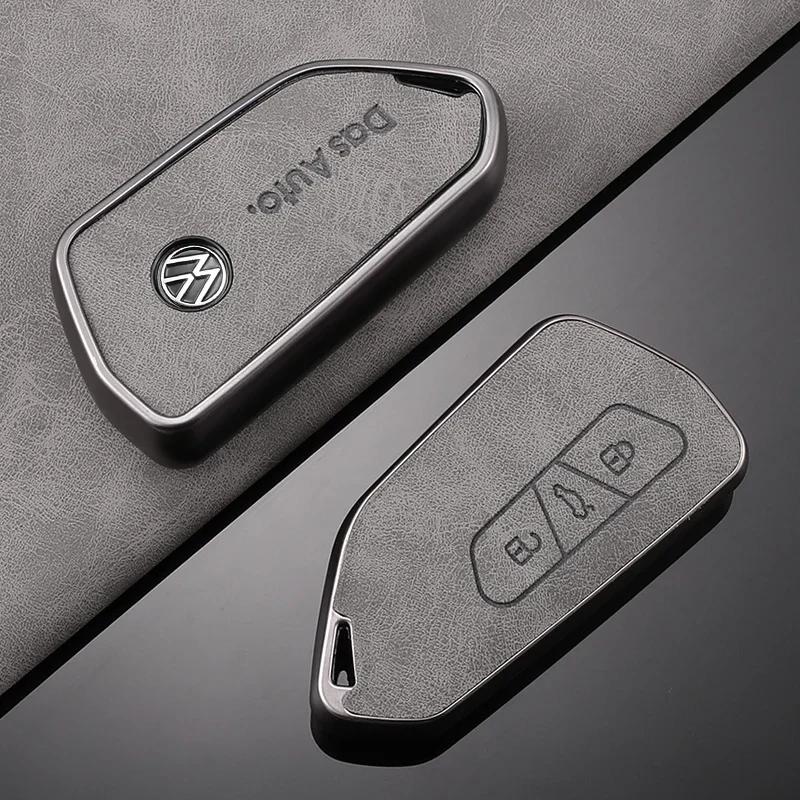 

For VW Volkswagen Jetta MK5 Golf TPU Leather Car Remote Key Case Fob Cover Holder Shell For VW Volkswagen Golf 8 ID.3 ID.4 MK4 M