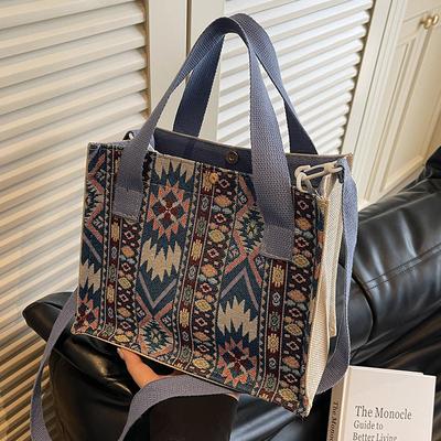 Popular Braided Bag New Style Trendy and Fashionable Versatile Crossbody Bag Ins Ethnic Style One Shoulder Handbag