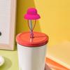 Cowboy Hat Shape Straw Protector, Drinking Toppers, Splashproof Airtight Seal Tips