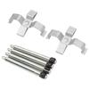 Rear Brake Pad Pins Clips BPF1266A Rear Disc Brake Installation Kit for Opel Vectra for Vauxhall Vectra B 1995 to 2003