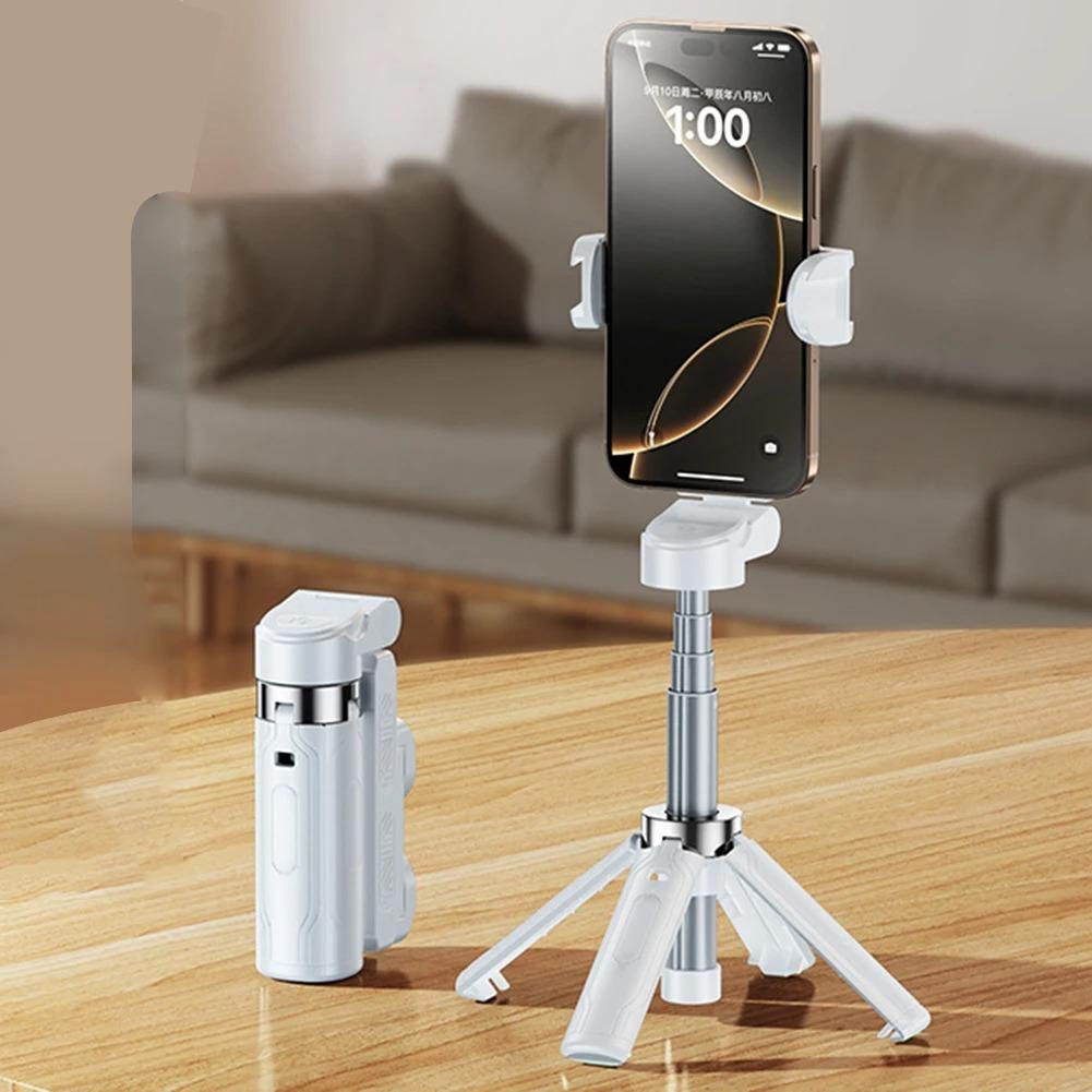 

Мини Селфи-палка Портативный Держатель для телефона Помощь для съемки Универсальный Интегрированный Дизайн Bluetooth Пульт для Прямых Трансляций белый
