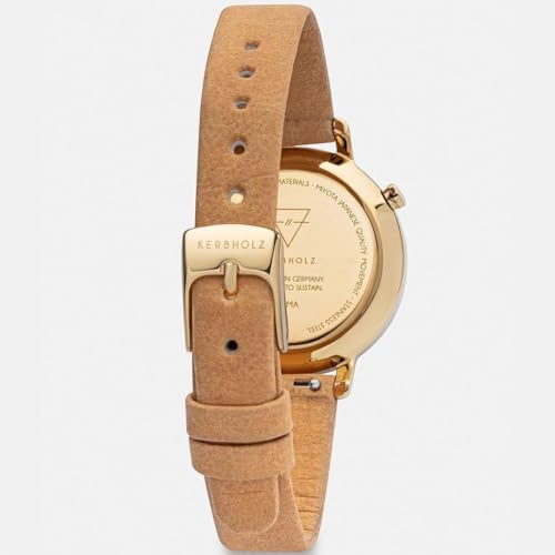 Kabholz Women's Wooden Watch, German Design, Waterproof, Officially Imported, WEMM5017