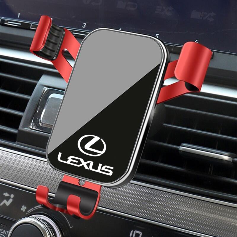 ABS Auto Handyhalter 360 Grad Drehung Schwerkraft Auto Halterung Für Lexus FSPORT LBX NX RX 350h 450h ES UX 300e GS GX IS LS LX CT ADZ1