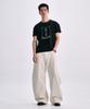 TAKEASY Cotton Curved J Pants (Cream)