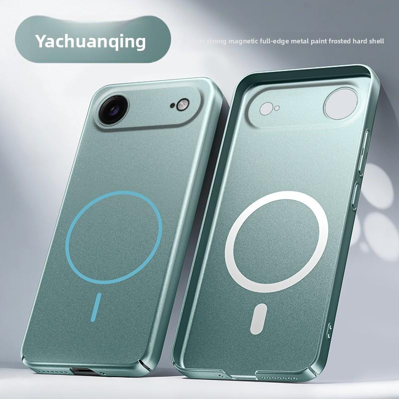 

Matte PC Strong Magnetic Case For iPhone 17 Air 16 15 14 13 12 Pro Max For Magsafe Solid Color Ultra Thin Back Cover iPhone 12