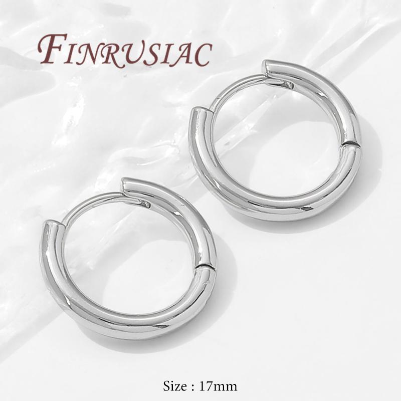 18K Gold Plated Fashion Hoop Earring For Women,Circle Earrings,Jewelry Accessories,Girl Gifts