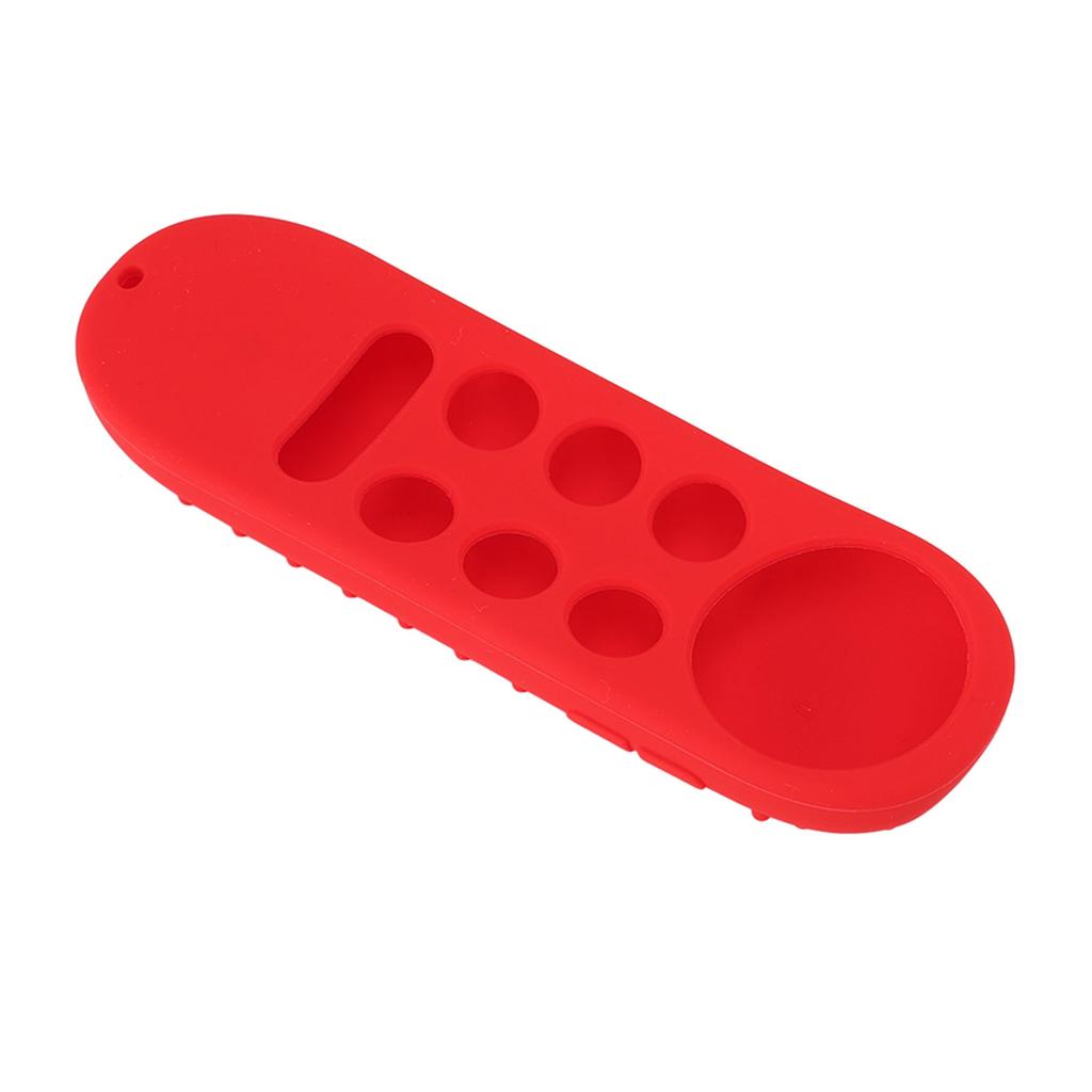Remote Control Protective Cover Silicone Case for Chromecast with Google TV Remote Controller Red