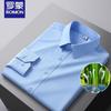 Romon Men's Bamboo Fiber Long-Sleeve Business Casual Shirt