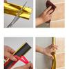 5/3/2m Selbstklebender PVC Wanddekorationsstreifen, Wandkantenpressung, Nahtfüllung, Abdeckung von Tür- und Fenster-Möbelnähten