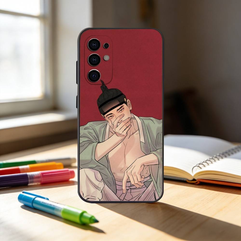 Painter The-w-Nights-Anime  Phone Case For Samsung S25,S24,S21,S22,S23,S30,Ultra,S20,Plus,Fe,Note,10,9,5G Black Cover