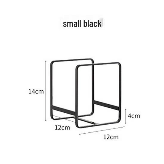 

Japanese-Style Metal Dish Organizer: Cabinet Storage Rack for Plates, Bowls, Cutlery, and Chopsticks