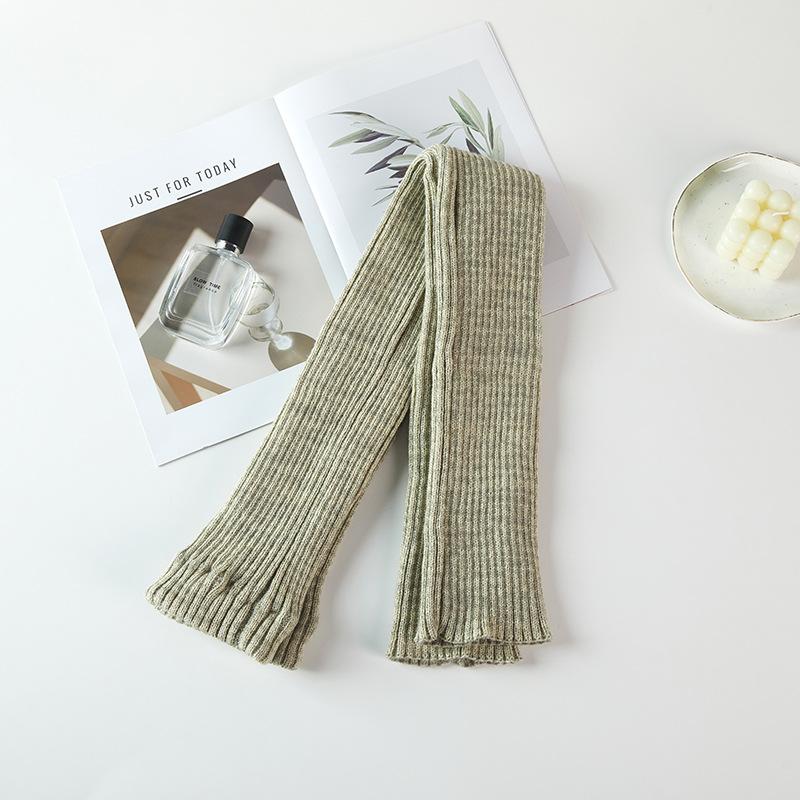 

90cm Thick Acrylic Yoga Dance Fitness Legwarmers Breathable High Tube Socks for All Genders, Ideal for Winter L 90cm