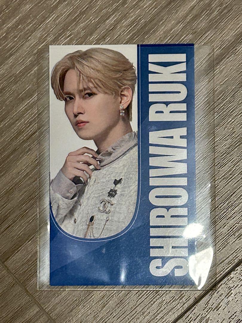 

[USED] Shiraiwa Ruki JO1 Denki Bonus Hologram Business Card