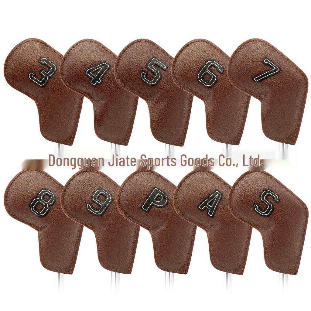 Oil Edge PU Golf Iron Head Protective Cover