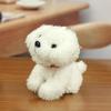 Adorable Cuddly Teddy Dog Plush Keychain Super Cute Plush Doll Gift For Kids