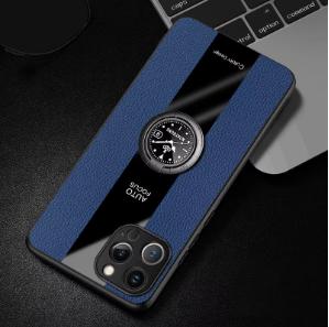 For Realme GT7 Pro Racing Neo7 SE 7X PU Leather Magnetic Ring Holder Phone Cover For Realme GT Neo6 SE GT6 T Matte Silicone Case