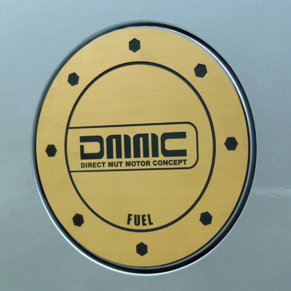 mut NBOX Custom Fuel Tank Panel Type DMMC Brushed Gold
