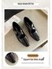 Women's Retro French Soft Sole Slip-On Mary Jane Shoes 520-3