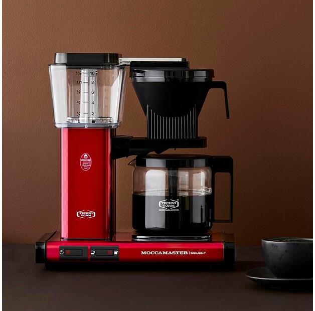 Кофеварка Technivorm Moccamaster KBG Select красный металлик (53990)