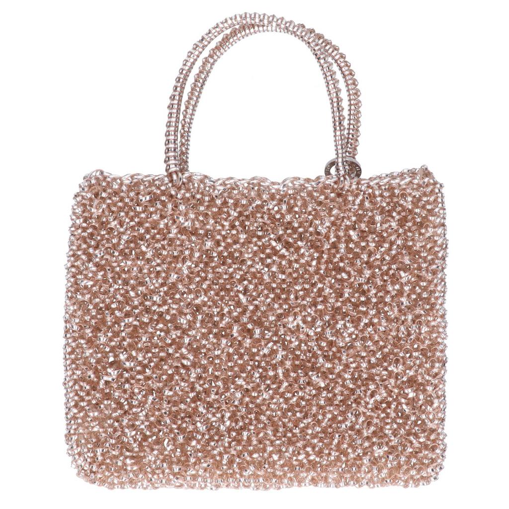 ANTEPRIMA Square Wire Handbag pink beigeUsed