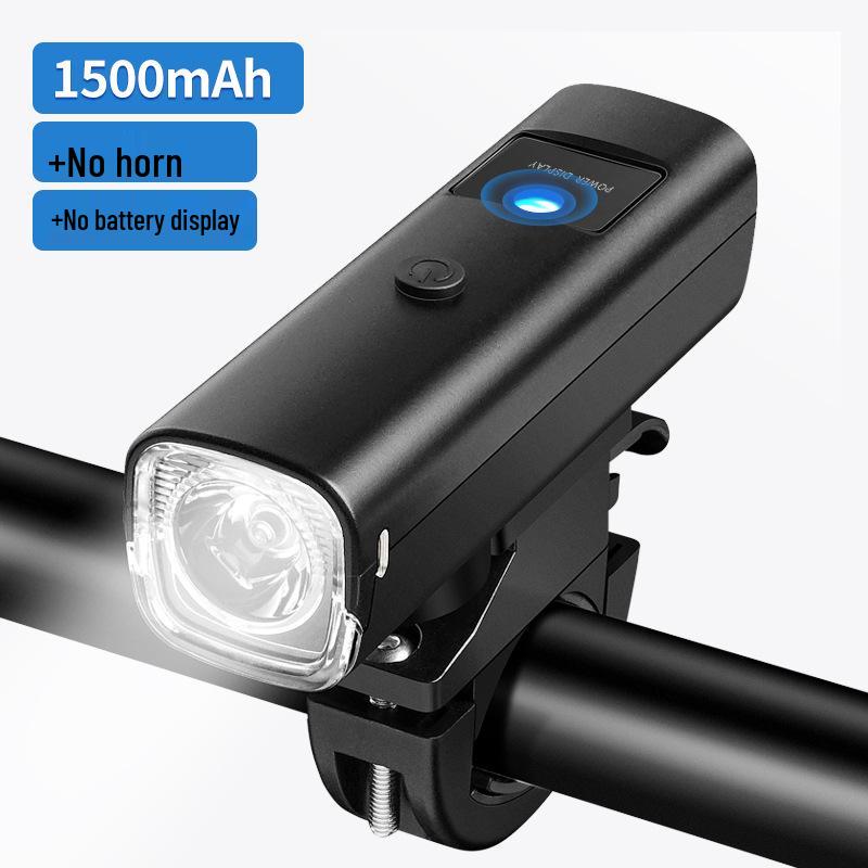 Rechargeable Bicycle Headlight with Horn for Night Riding