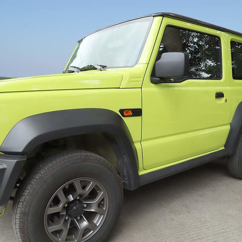Car Fender Turn Signal Light Lamp Decoration Protective Cover For Suzuki Jimny 2019 Up Car Exterior Accessories