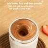 Portable Automatic Coffee Mixing Cup With Digital Screen And Food Grade Stainless Steel Interior For Fast Even Blending