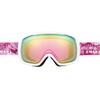 SWANS Snow P1 Pink Mirror X Bright UV Glasses Ski Snowboard Snowboard and Goggles, Anti-Fog, Mirrored, 200-MDHS L/W, Pink, Spherical, Anti-Fog,