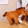 Adorable Horse Plush Toys Decorative Anti-fade Increase Vitality Horse Stuffed Doll for Kids
