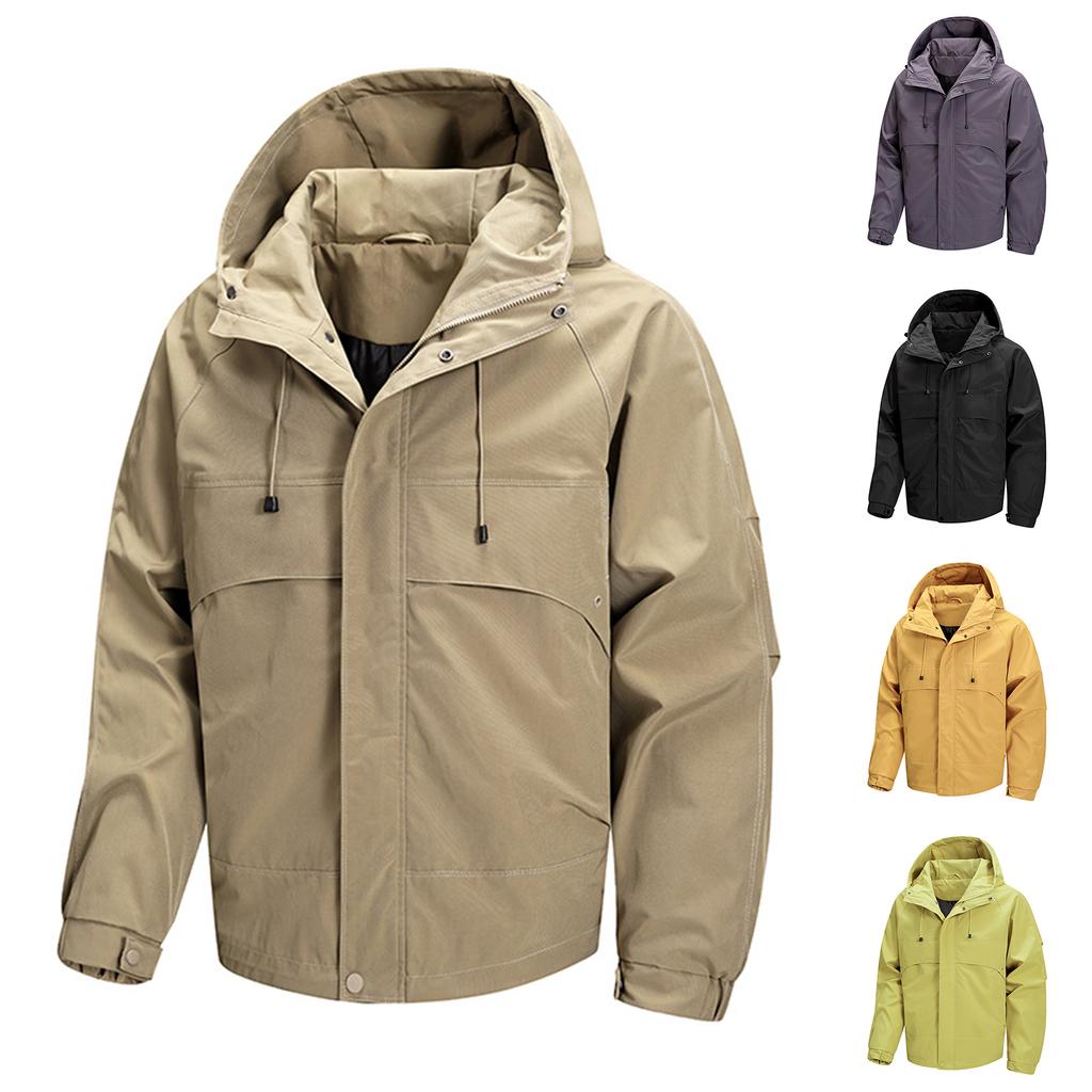 Man  Outdoor  Leisure  Windbreaker  Jacket