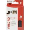 VELCRO® VEL-EC60211 Bande Auto-agrippante À Coller Partie Velours Et Partie Agrippante (L X L) 1000 Mm X 20 Mm Noir 1 M