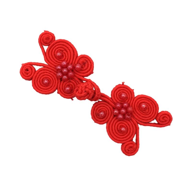 Butterfly Chinese Traditional Button Sewing Crafted Frog Buttons Sew On for DIY Handcraft Cheongsam Embellishment