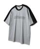 ALVINCLO Lty Shoulder Contrast Oversized Short Sleeve Tee Ast4768 (4 Colors)
