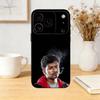 Thalapathy Vijay India Phone Case For iPhone 17,16,15,14,13,12,11 Plus,Pro,Max,Mini Silicone Black Soft Cover