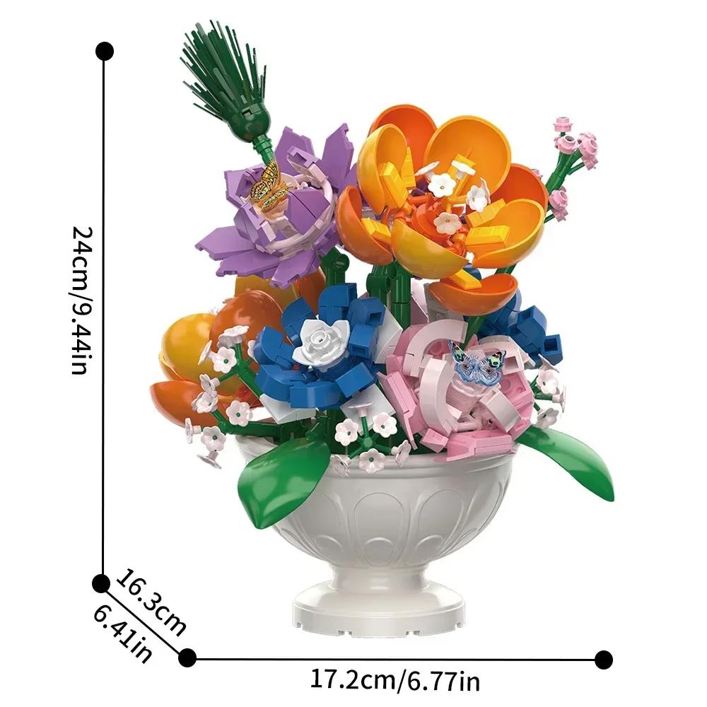 Ungiftige Botanicals Blumenarrangement DIY Bausatz Faux Bouquet Set Für Erwachsene Florales Home Dcor Kit Dekorationen Für Büro 10345