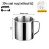LIJIA FITMENT LJ304 Portable Stainless Steel Mug