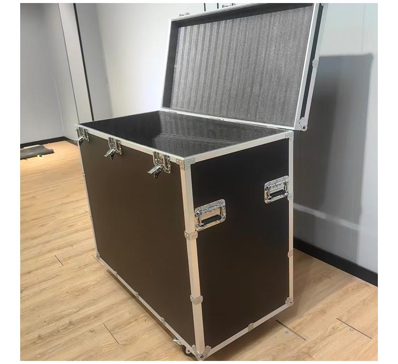Customized Aluminum Alloy Shockproof Flight Case - Compression-Resistant Instrument Tool Box Trolley