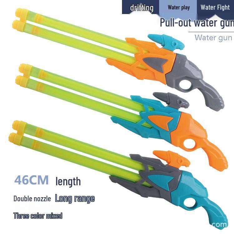 Multi-Hole Water Cannon Toy for Beach Play