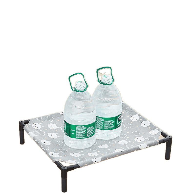 All-Season Pet Bed: Moisture-Proof, Breathable, Removable, Washable, Cool Off-the-Ground Nest for Cats and Dogs