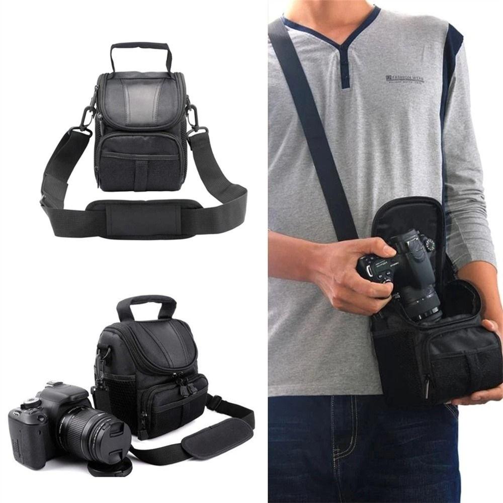 Single Shoulder SLR Camera Bag Shoulder Strap Camera Handbag Photography Bag  Camera Accessories