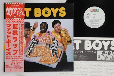 LP Record FAT BOYS  Fat Boys P13122 WEA 1985 Japan Obi Rap  HipHopRB Used